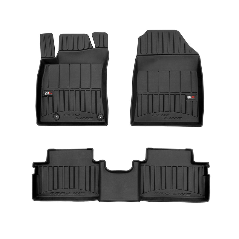 2018-2025 Kia Ceed Fußmatten TPE Schwarz 3 tlg