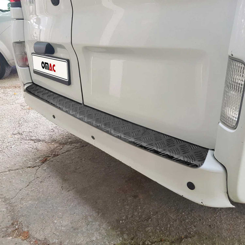 Protezione paraurti per soglia di carico per Renault Master 2010-2025 Alu Nero
