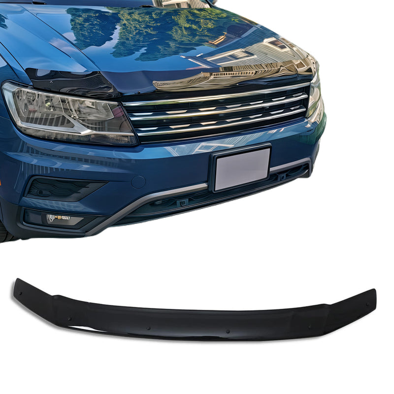 Deflettore cofano protezione insetti e pietre per VW Tiguan 2016-2020 scuro