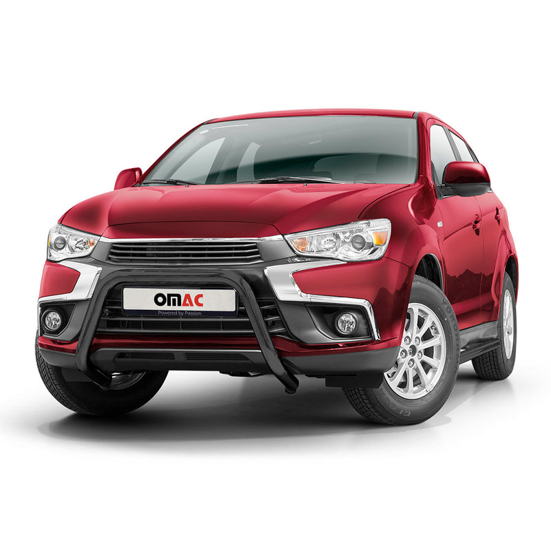Protezione anteriore per Mitsubishi ASX 2017-2022 con ABE Nero