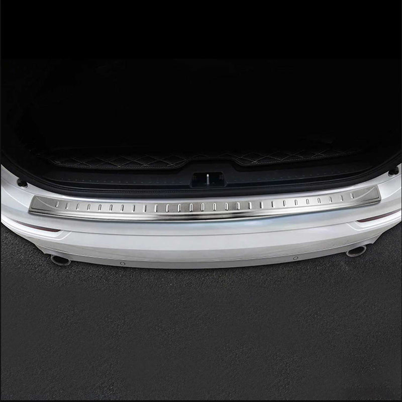Protezione paraurti per soglia di carico per Volvo XC90 2015-2020 in acciaio inox spazzolato