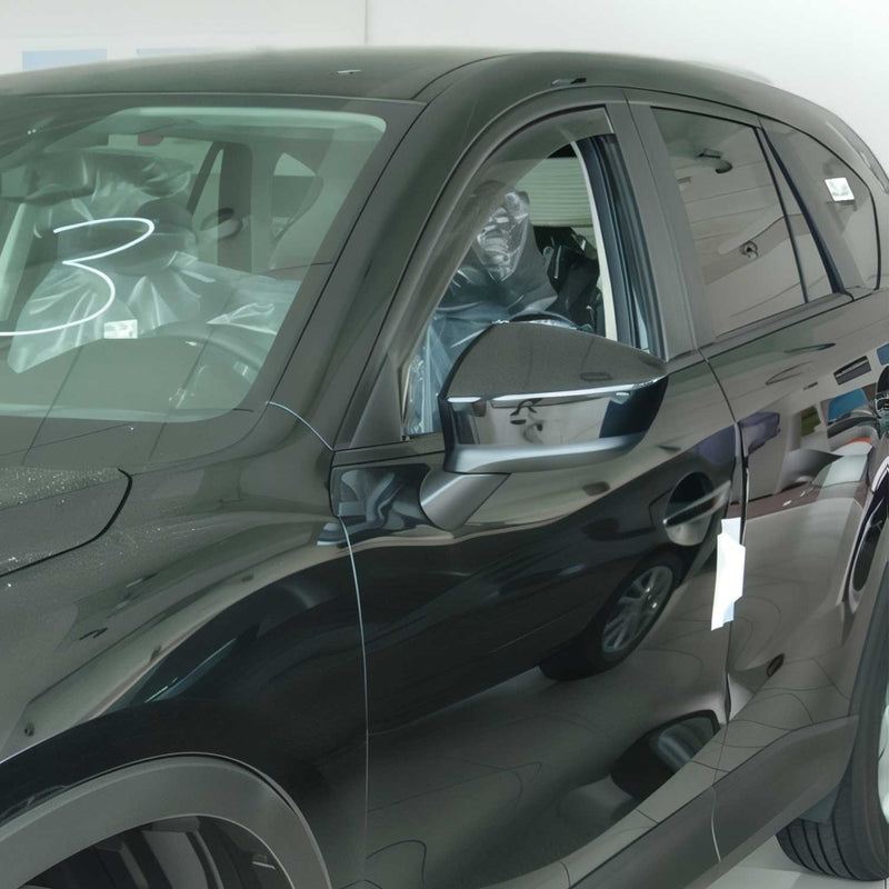 Deflettore antivento e antipioggia per Mazda CX-5 2012-2017 acrilico scuro 2 pezzi