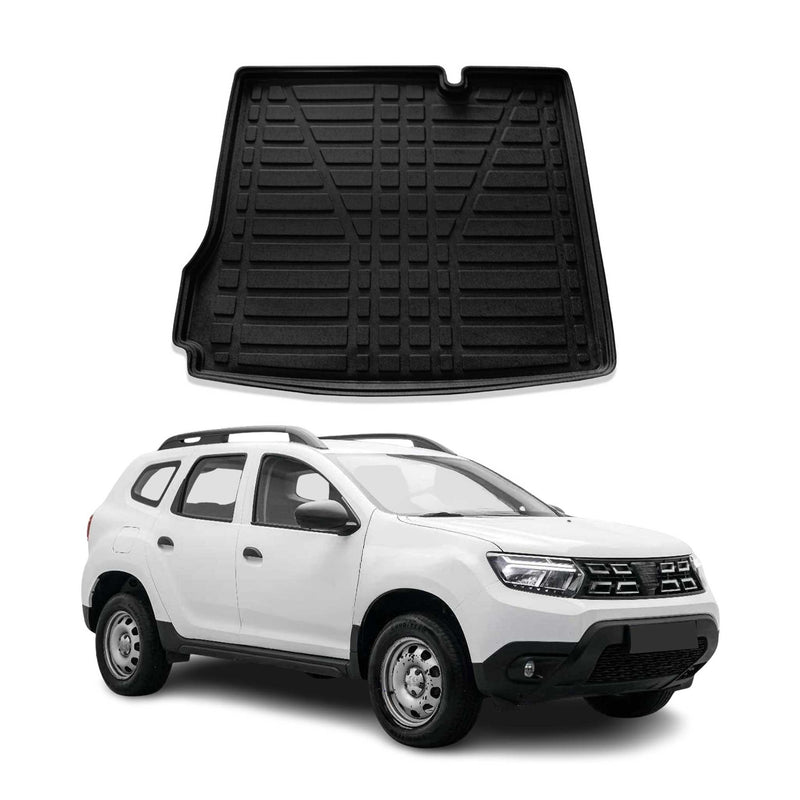 Vasca baule per Dacia Duster 2018-2024 Gomma TPE Nero