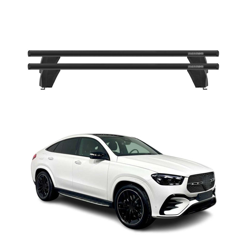 Menabo Dachträger Querträger für Mercedes GLE C167 2018-2025 ABE Alu Schwarz
