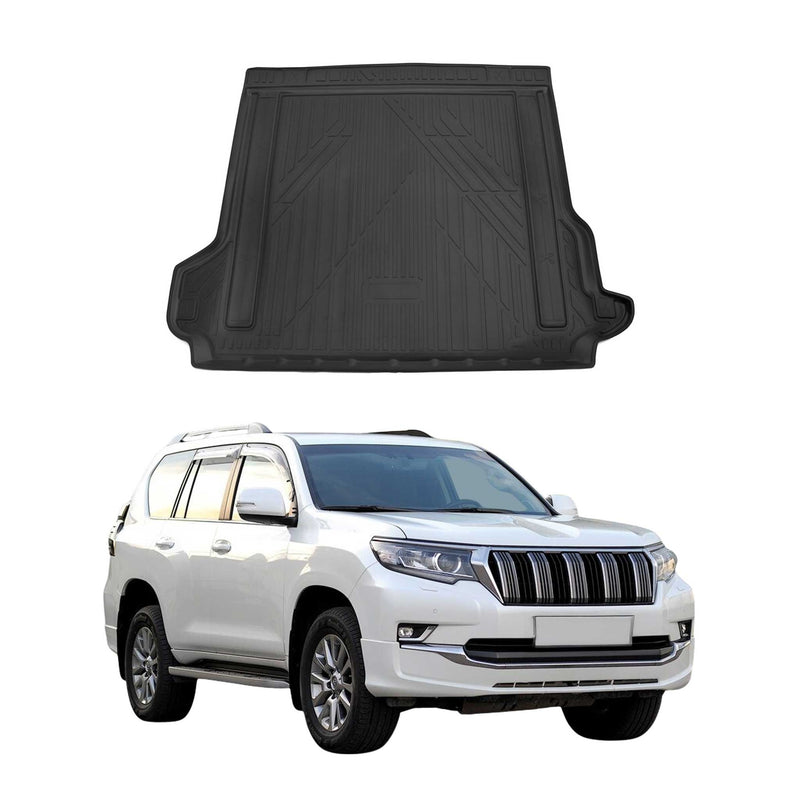 Tappetino per bagagliaio in gomma per Toyota Land Cruiser Prado 2017-2021