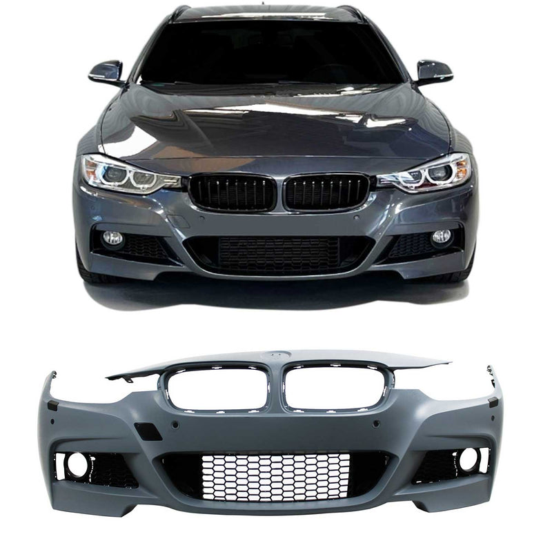 Paraurti JOM per BMW F30 F31 2011-2019 SRA + PDC Sport Design Nero