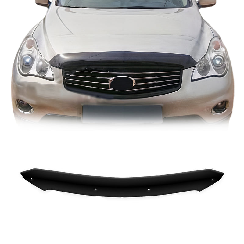 Deflettore cofano protezione insetti e pietre per Infiniti QX35 2013-21 scuro