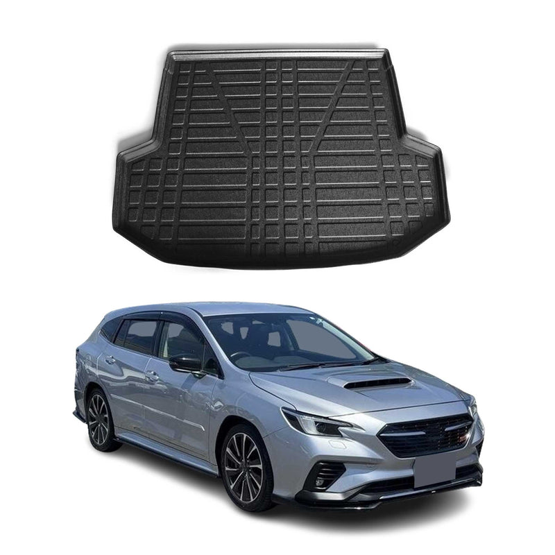 Vasca baule per Subaru Levorg 2014-2021 in gomma TPE nera