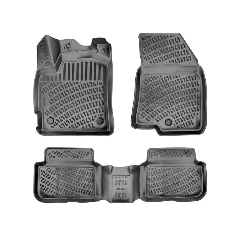 Tappetini tagliabili in TPE per Renault Taliant Notchback 2021-2025, neri, 4 pezzi