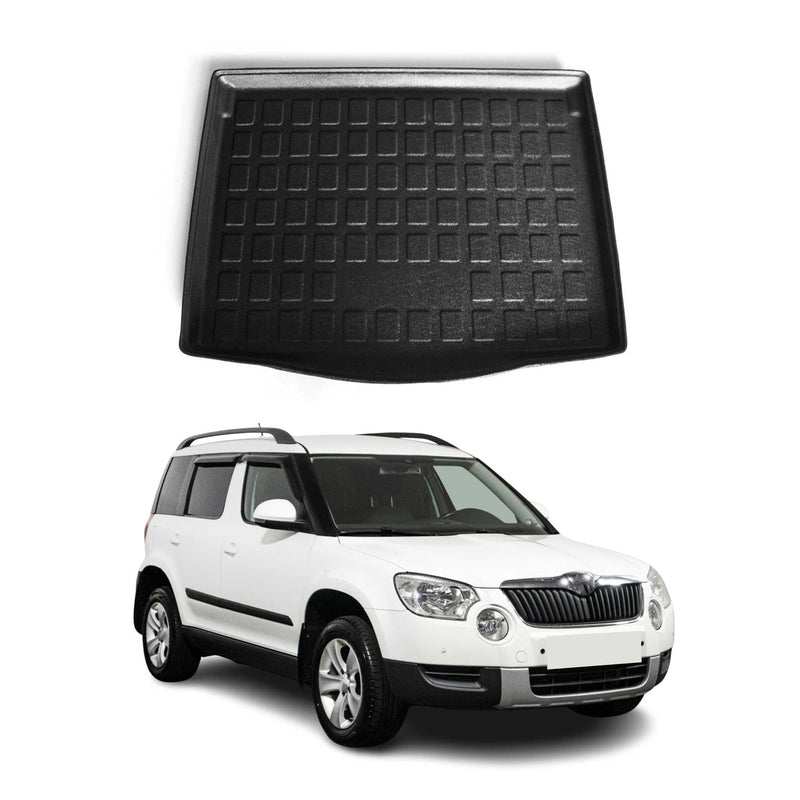 Vasca per bagagliaio per Skoda Yeti Greenline 2010-2021 in gomma TPE