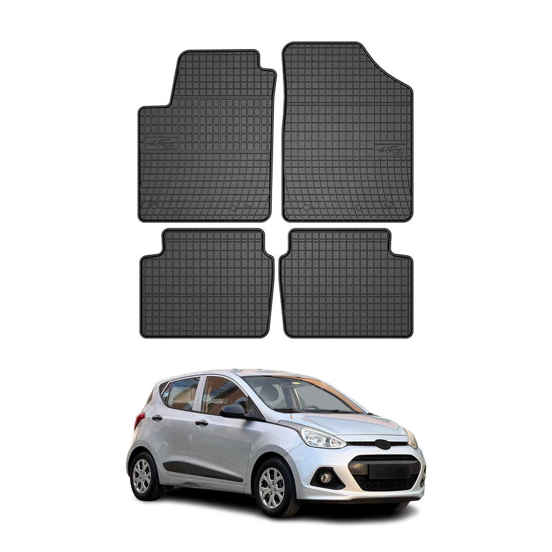 2007-2013 Hyundai i20 Fußmatten Gummi Schwarz 4 tlg
