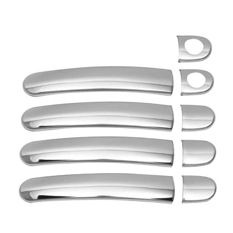 Türgriff Blende Türgriffkappen für Skoda Yeti 2009-2017 Edelstahl Silber 9tlg