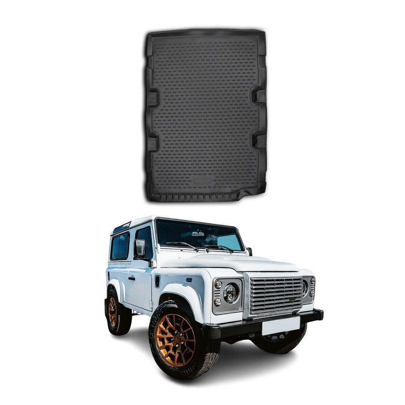 Tappetino per bagagliaio in gomma TPE per Land Rover Defender 90 2007-2021