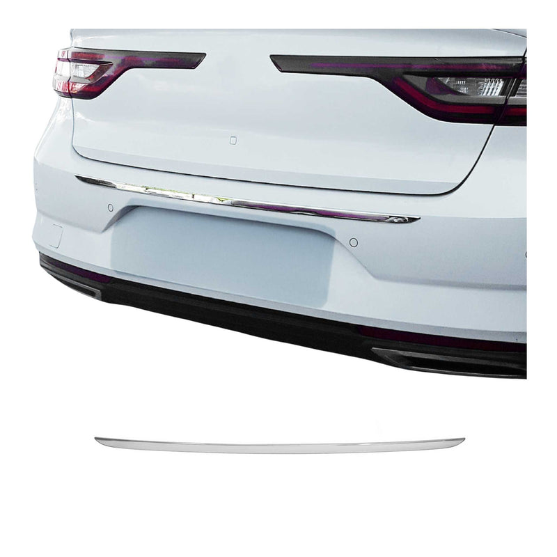 Modanatura posteriore del bagagliaio per Renault Talisman 2016-2025 inferiore cromata