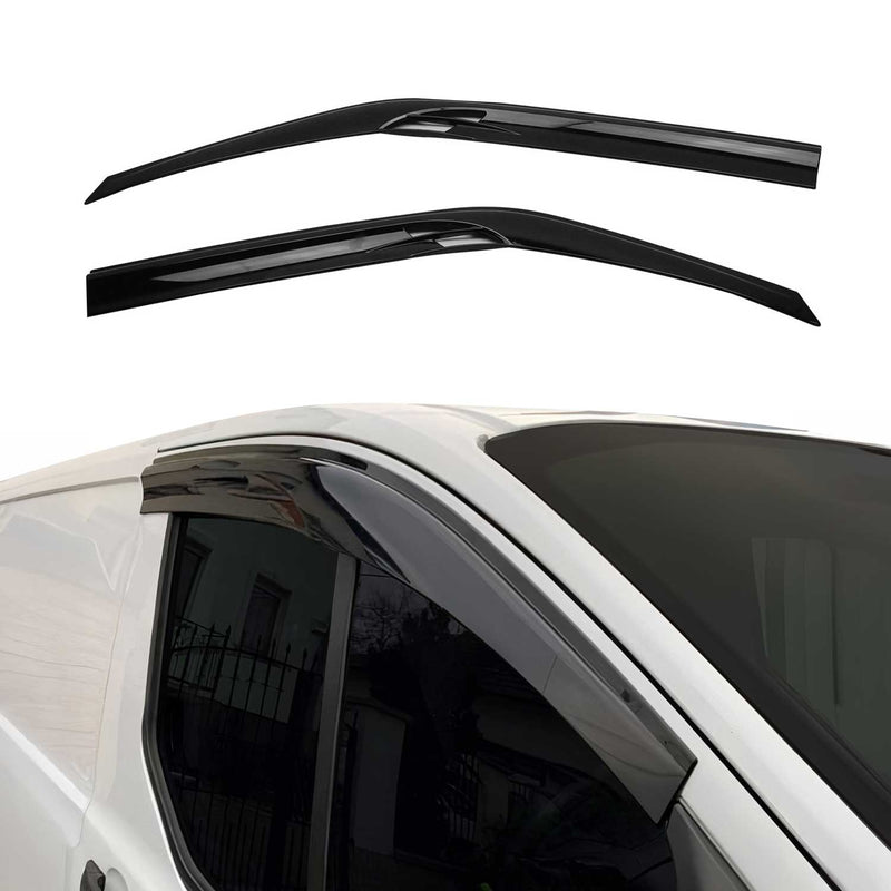 2 deflettori antivento e antipioggia per Iveco Daily 2006-2014 Acrilico Scuro