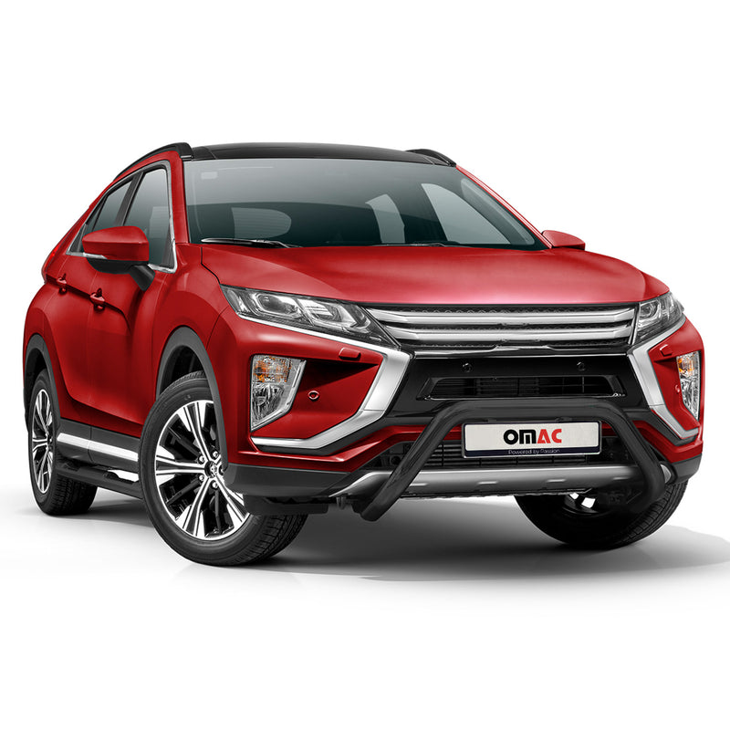 Protezione anteriore per Mitsubishi Eclipse Cross 2017-22 ABE Nero