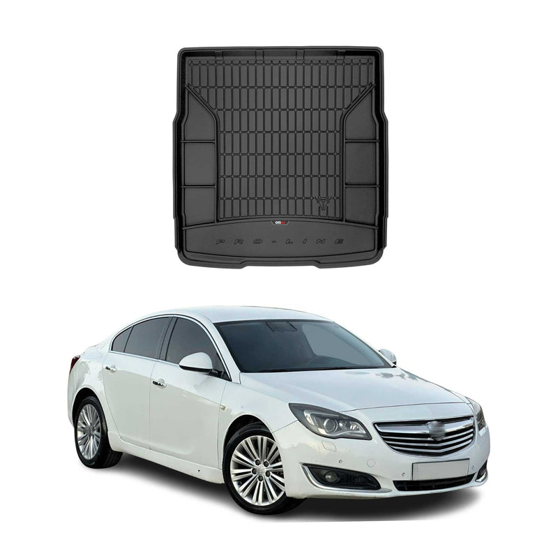 Vasca portabagagli in gomma OMAC per Opel Insignia 2008-2017, vasca portabagagli in TPE, nera