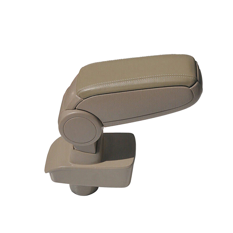 Mittelarmlehne Armlehne Mittelkonsole für Ford Fiesta 6 2008-2017 PU-Leder Beige