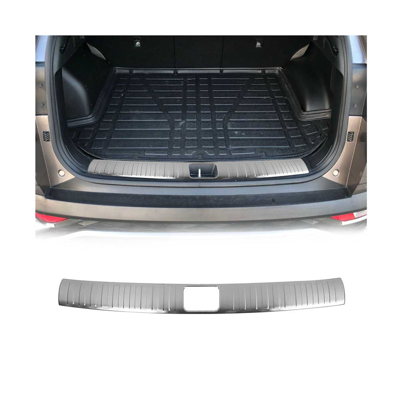 Paraurti di protezione della soglia di carico interna per Hyundai Tucson 2015-2020, cromato spazzolato