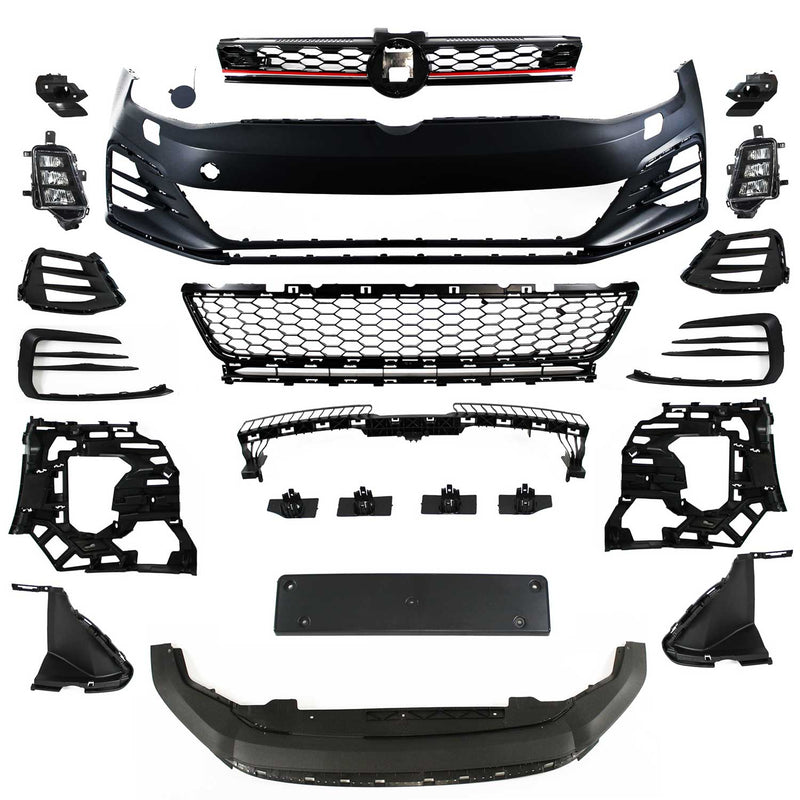 Paraurti anteriore JOM per VW Golf 7 2012-2017 Nero