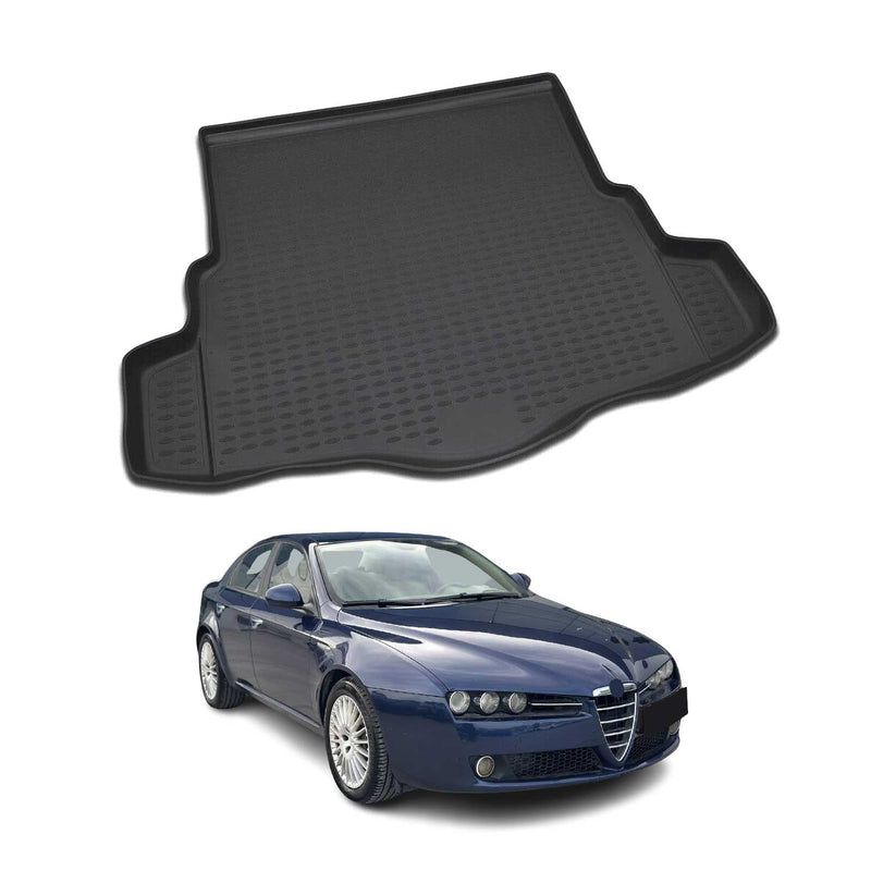 Tappetino per bagagliaio in gomma per Alfa Romeo 159 berlina 2005-2012