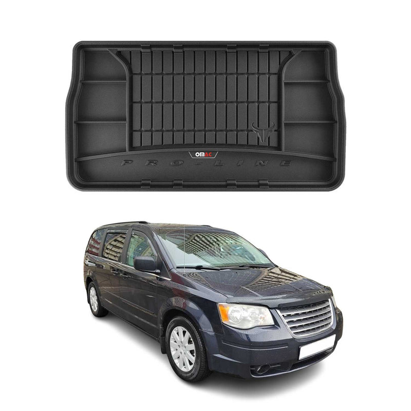 Vasca portabagagli in gomma OMAC per Dodge Grand Caravan 2007-2020 3D TPE Nero