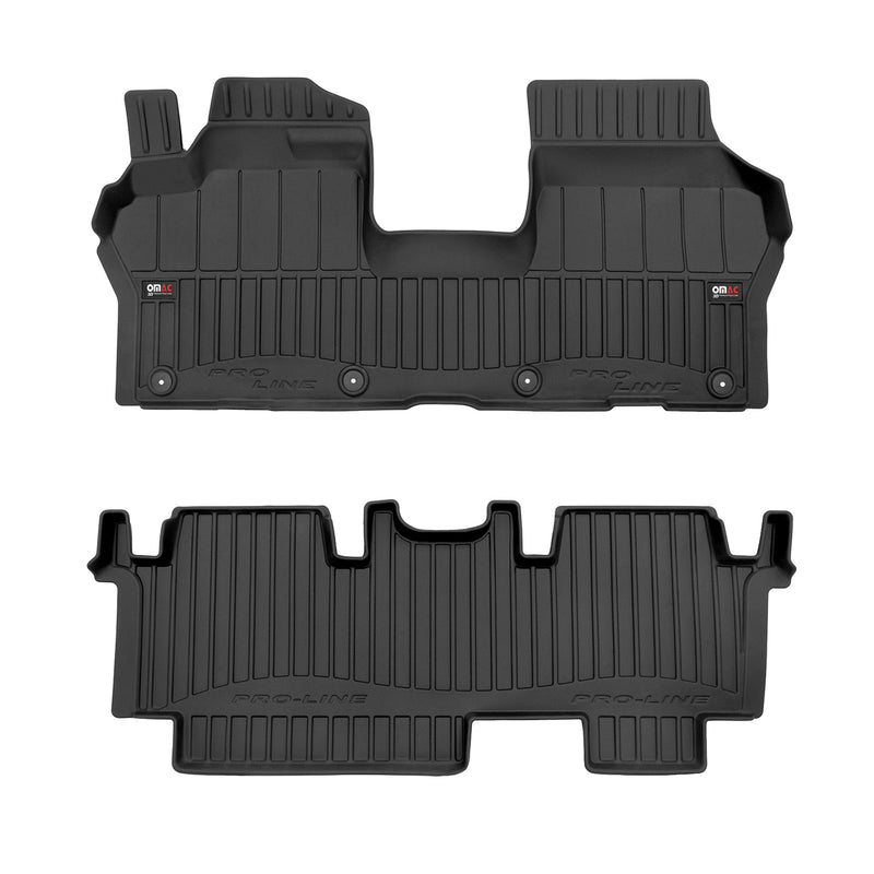 Tappetini VW ID Buzz 2022-2025 in TPE nero, 2 pezzi