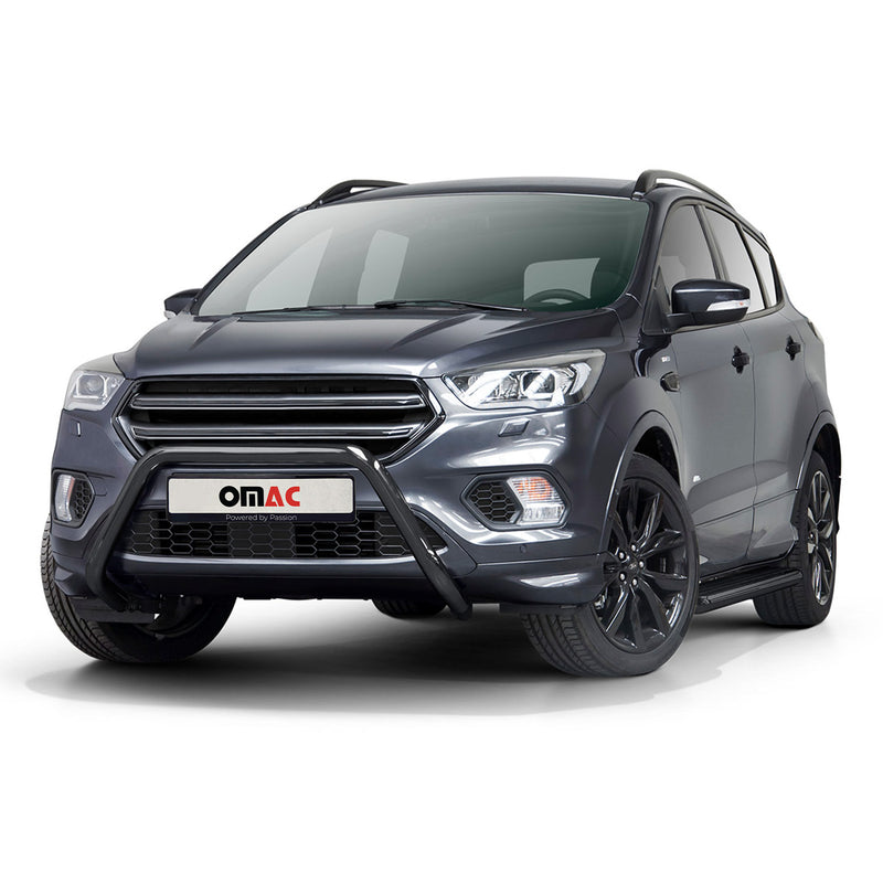 Protezione anteriore per Ford Kuga 2016-2019 con ABE acciaio nero