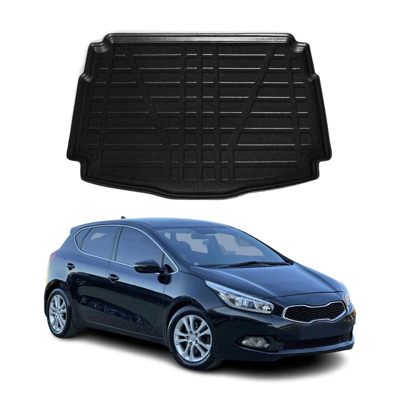 Vasca per bagagliaio per Kia Ceed 2006-2012 hatchback 5 porte in gomma TPE
