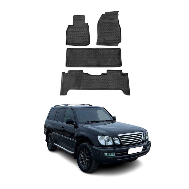 Tappetini Lexus LX470 1998-2007 TPE Nero 4 pezzi