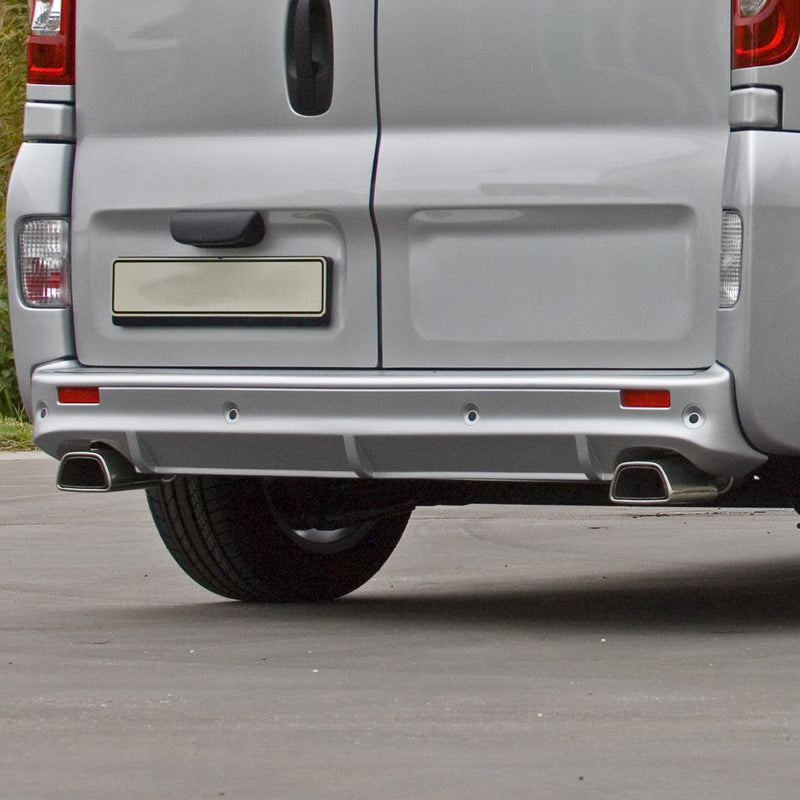 Paraurti posteriore diffusore grembiule posteriore per Opel Vivaro 2001-2014 con sensore di parcheggio