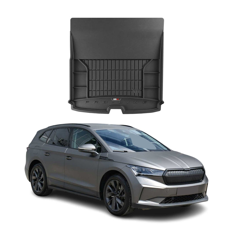 Vassoio portabagagli in gomma OMAC per Skoda Enyaq 2020-2025, vassoio portabagagli superiore in TPE