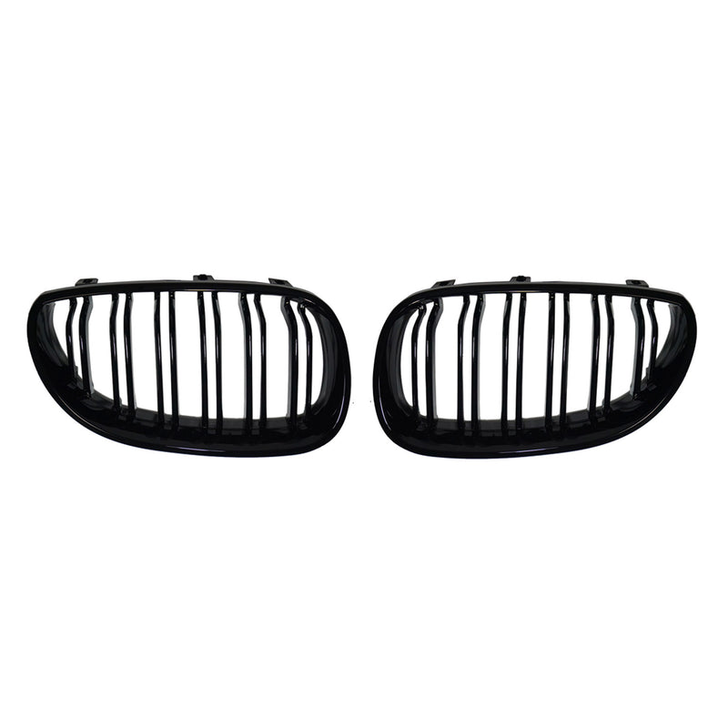 Griglia a doppio rene BMW Serie 5 E60 M5 Limo 2004-2010, nera lucida