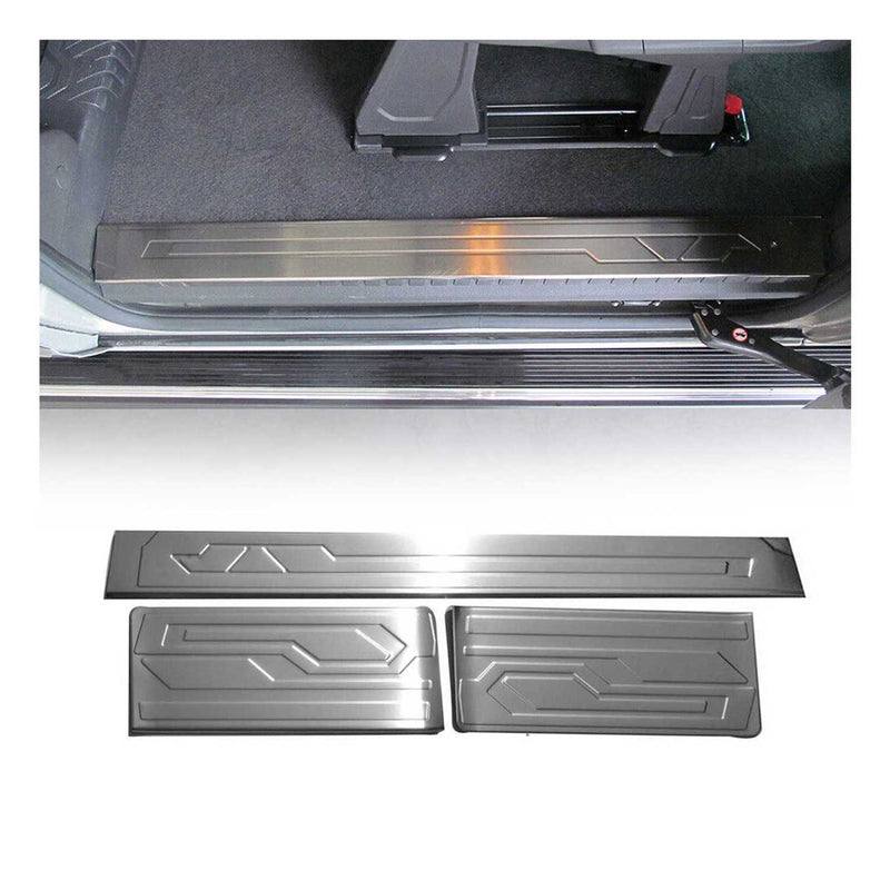 Soglie delle portiere per Ford Transit Tourneo Custom 2012-2024 Cromate 3x