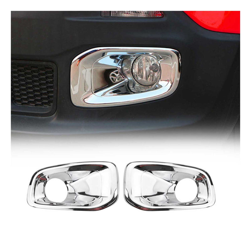 Cornice per fendinebbia per Jeep Renegade 2014-2024 ABS cromato 2x