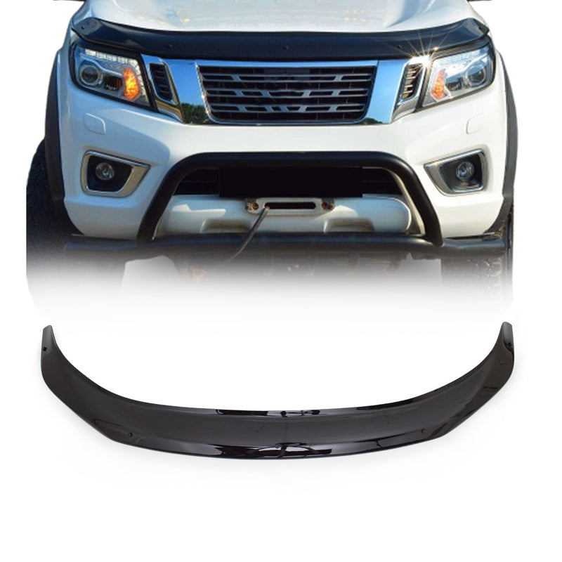 Deflettore cofano protezione insetti e pietre per Nissan Navara 2015-20 scuro