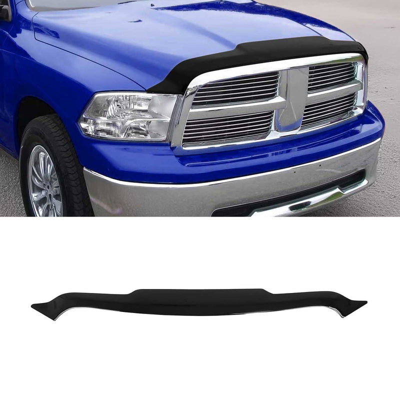 Motorhaube Deflektor Insektenschutz für Dodge RAM 1500 2009-2018 Dunkel