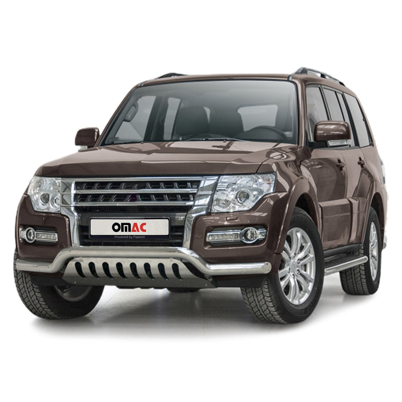 Protezione anteriore per Subaru Pajero 2014-2022 in acciaio inox ABE argento