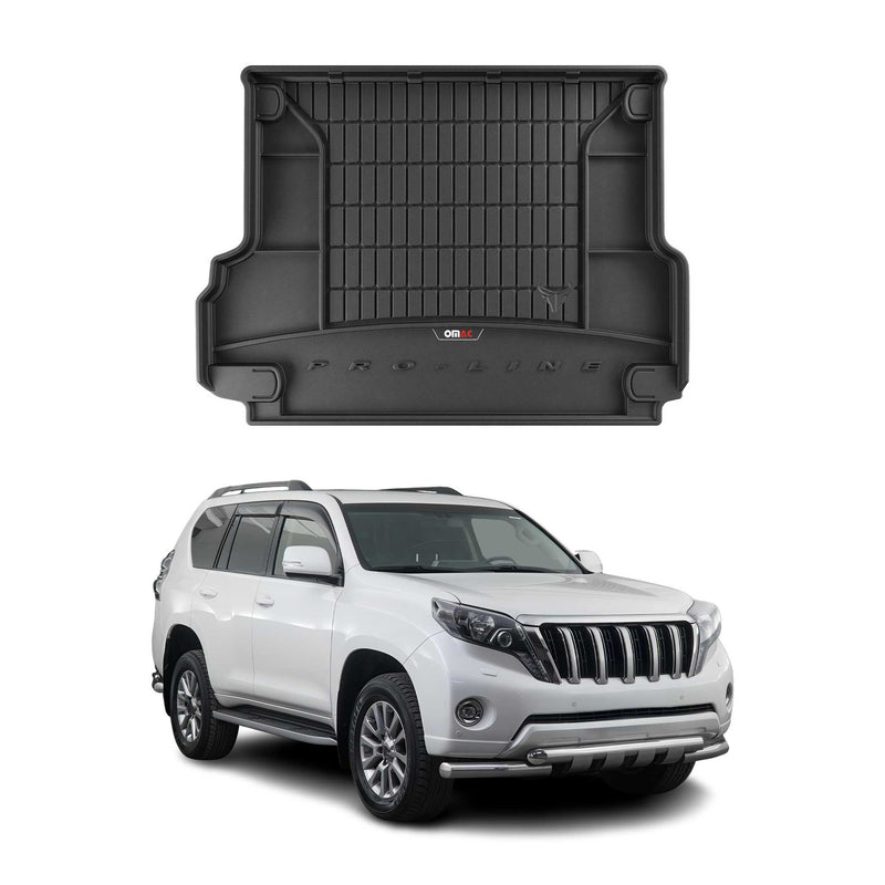 Vassoio portabagagli in gomma OMAC per Toyota Land Cruiser Prado 2009-2023 7 posti