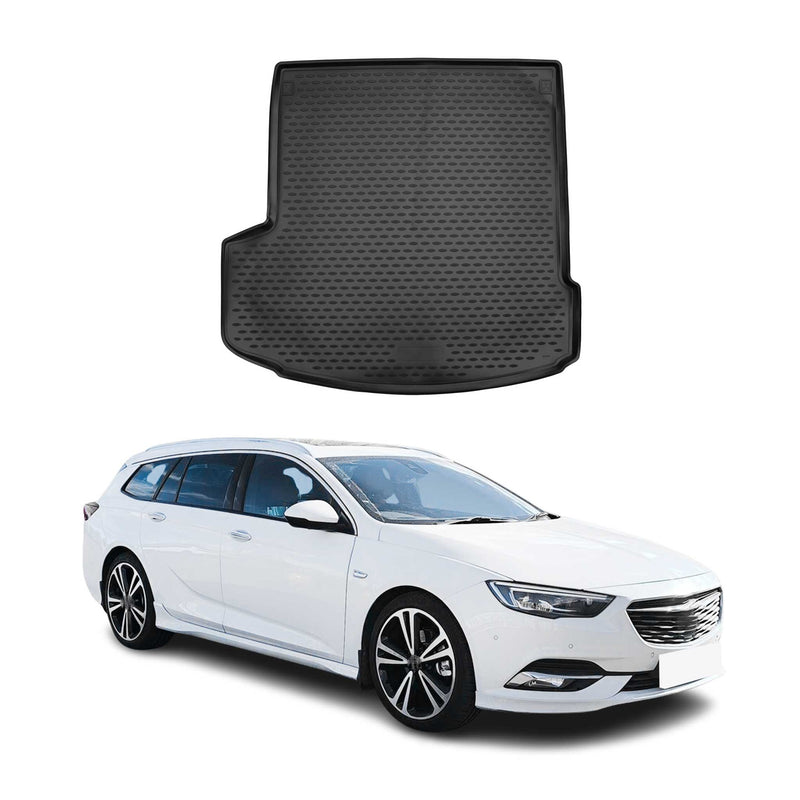 Tappetino per bagagliaio in gomma TPE per Opel Insignia 2017-2021, nero