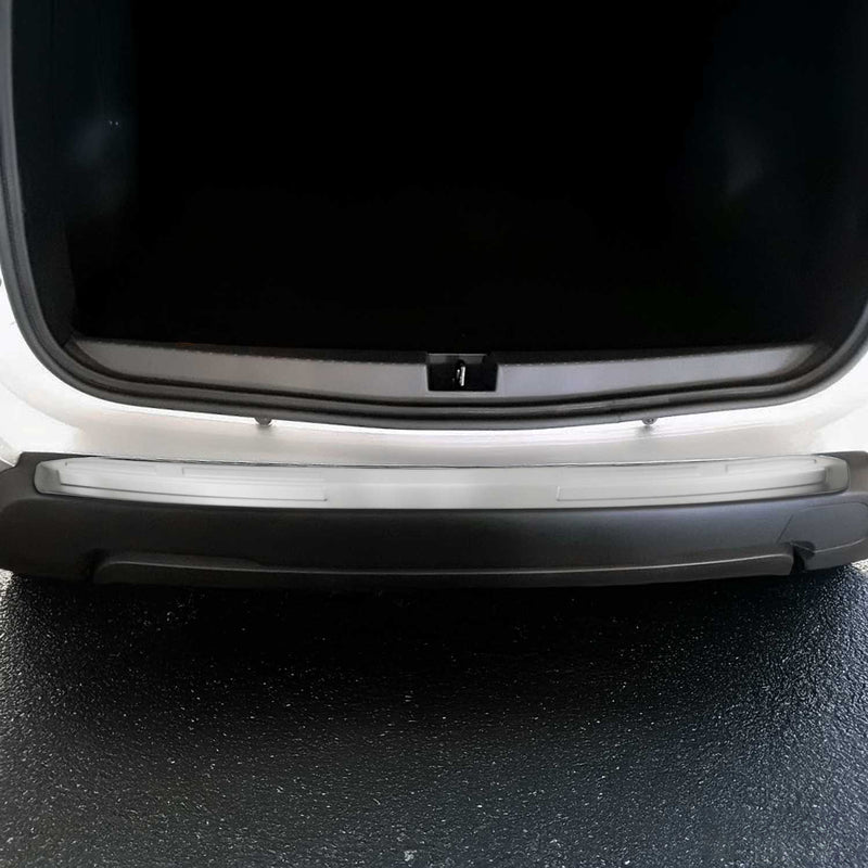 Protezione paraurti per soglia di carico per Dacia Duster 2018-2024 Cromata Spazzolata