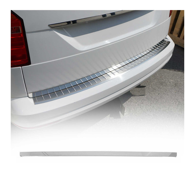 Modanatura per portellone posteriore per VW Caddy 2015-2020 in acciaio inox cromato, 1 pezzo