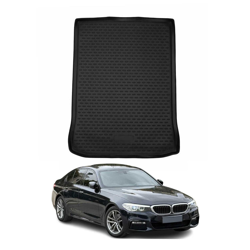 Tappetino per bagagliaio in gomma TPE per BMW Serie 5 M5 Limo G30 F90 2016-2023