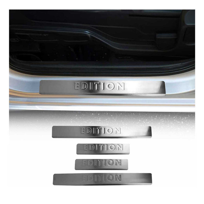 Soglie porte Edition per Opel Astra H 2004-2010 acciaio inox 4x