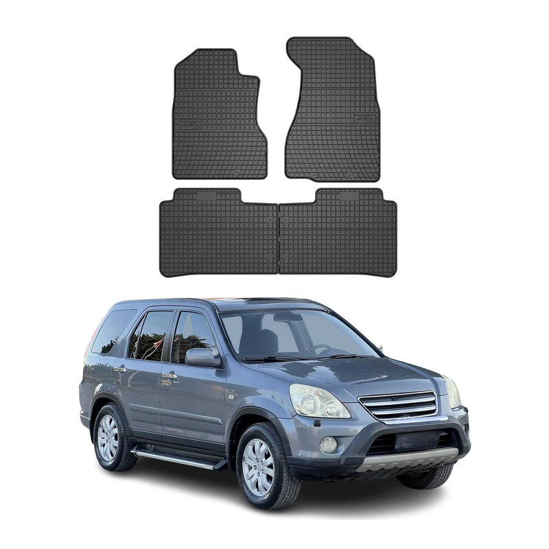 2002-2006 Honda CRV Fußmatten Gummi Schwarz 4 tlg