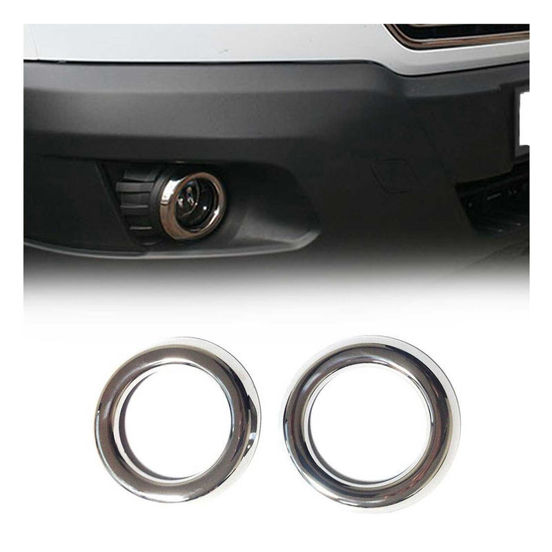Cornice fendinebbia per Fiat Ducato 2014-2025 in acciaio inox argento 2x