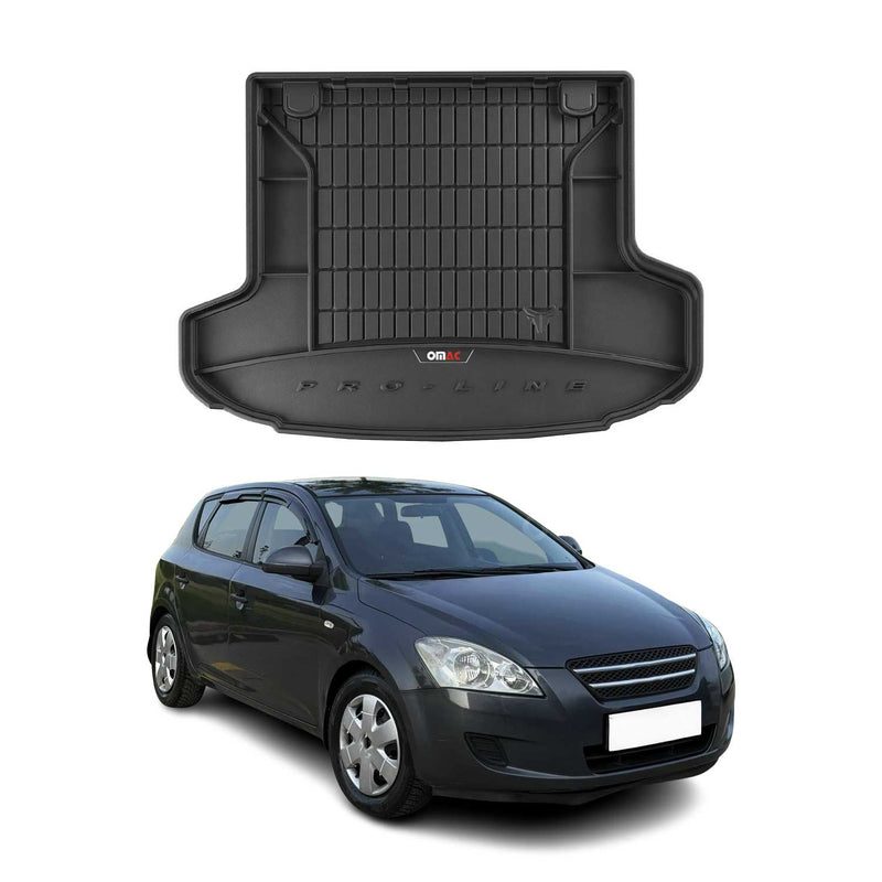 Vassoio portabagagli in gomma OMAC per Kia Ceed Sport Wagon 2007-2012, vassoio portabagagli in TPE