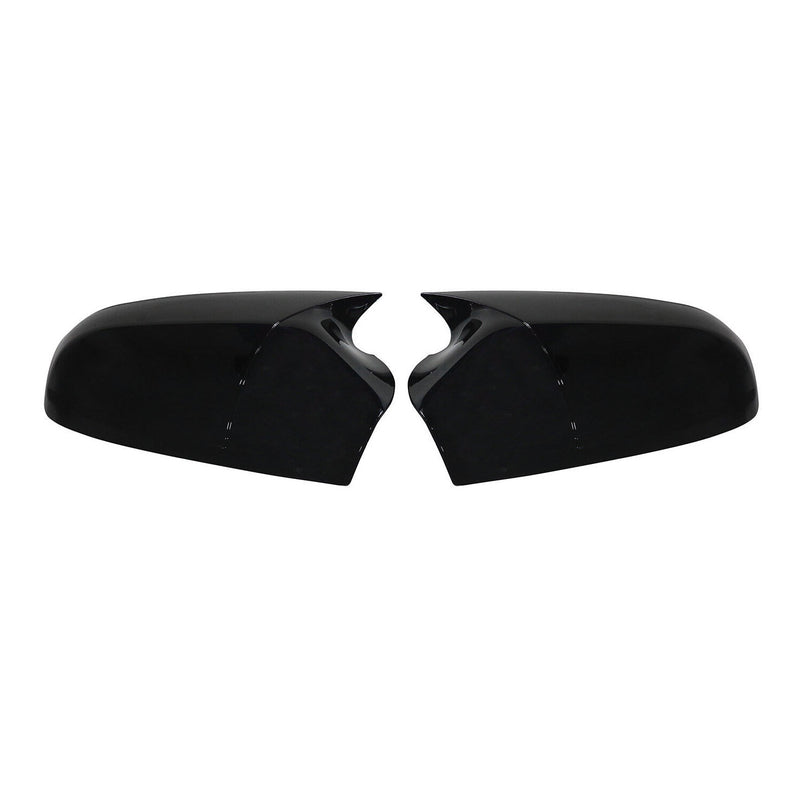 Calotte specchietti retrovisori per Opel Astra 2004-2009 ABS nero lucido 2 pezzi
