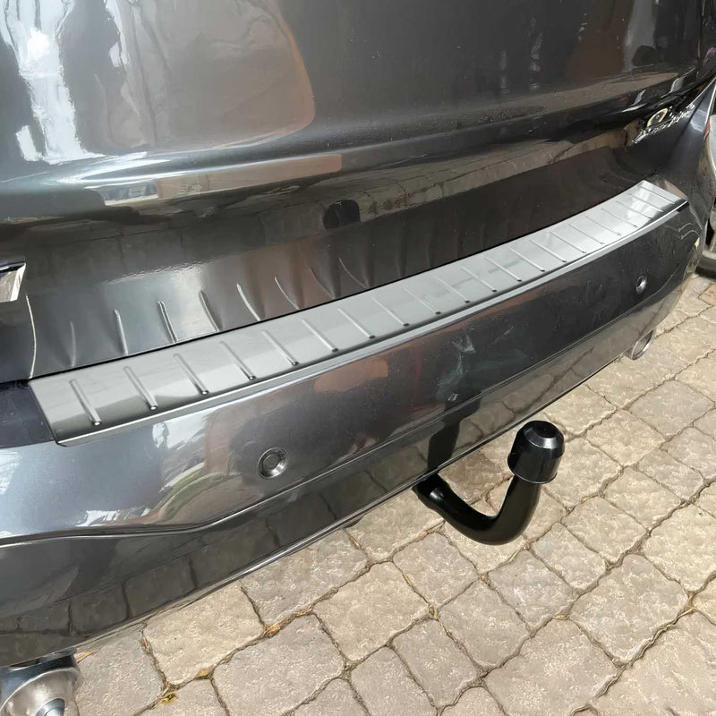 Protezione paraurti per soglia di carico per BMW X1 F48 2015-2022 in acciaio inox argento