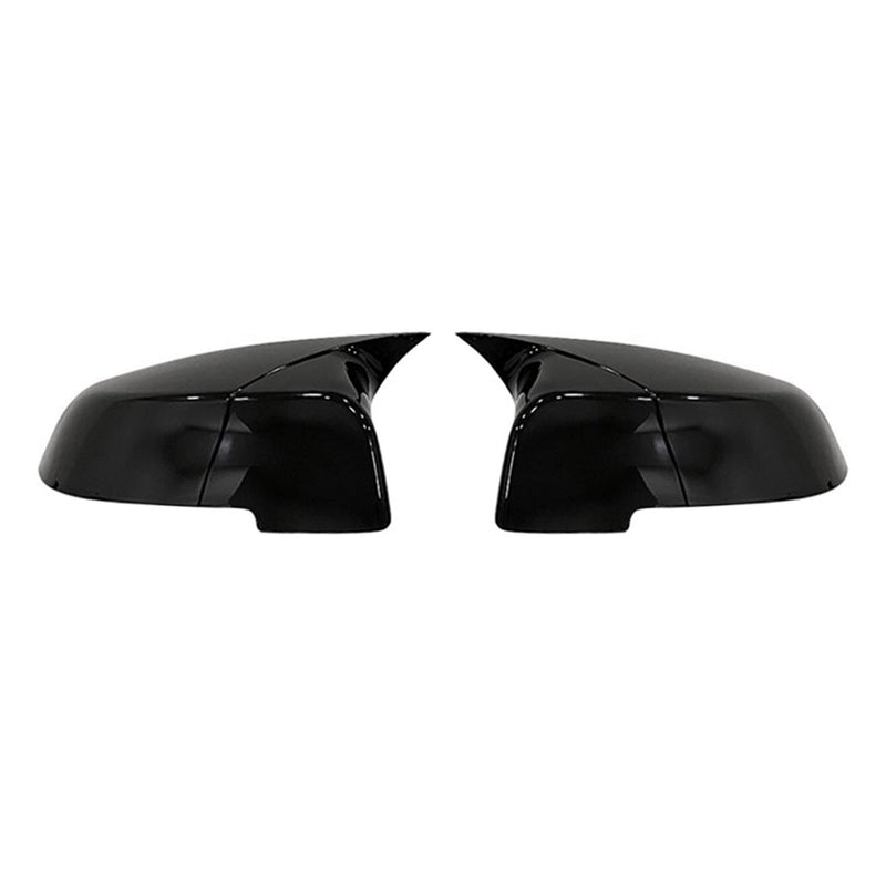 Calotte specchietti retrovisori per BMW Serie 5 F10 F11 F18 FL 2014-2018, nero lucido